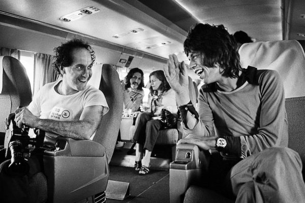 Robert Frank and Mick Jagger, 1972
