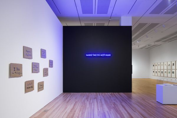 Installation View of Words/Matter