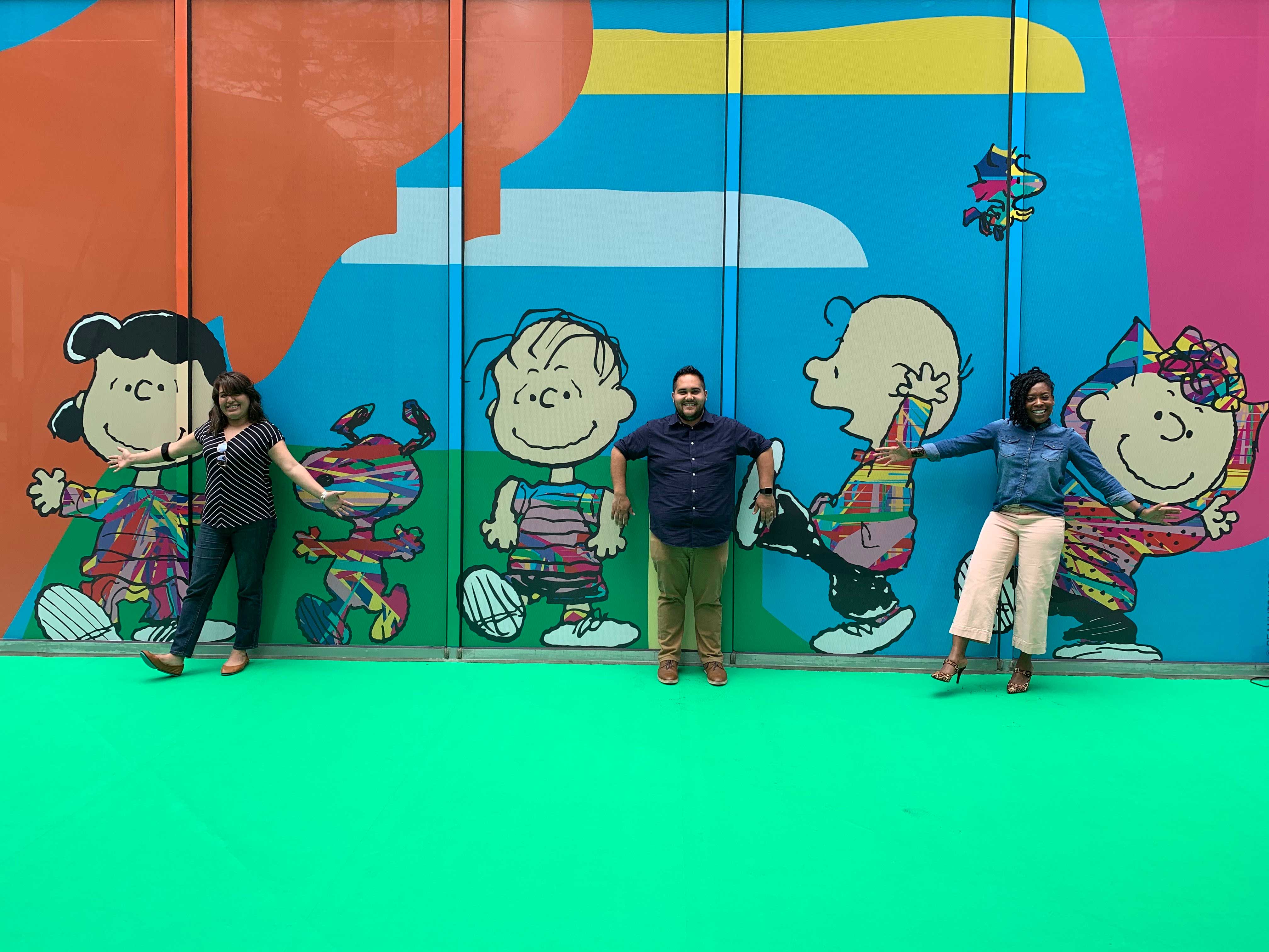 Peanuts Inspired Murals By Kenny Scharf And Avaf Land In Houston