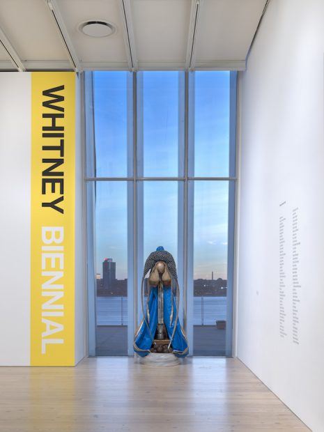 Installation view of the Whitney Biennial 2019 