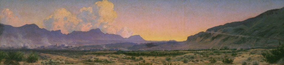 Audley Dean Nicols' Untitled [View of El Paso, Looking South]