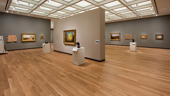 After-view-of-upstairs-gallery-at-Amon-Carter-Museum-of American-Art-b
