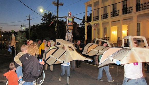 Cardboard-art-parade-new-orleans