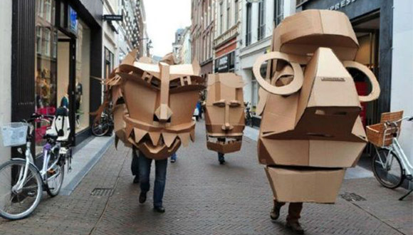Cardboard-puppet heads-earth-day-via-eart-day-2017-pintrest