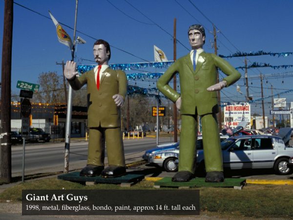 The Art Guys Giant art guys