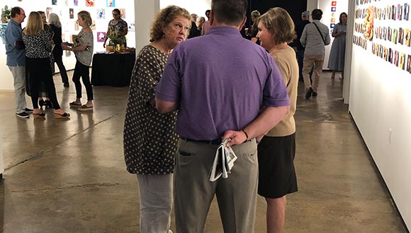 Visitors-at-Nancy-Lambs-exhibition-at-artspace-111-fort-worth