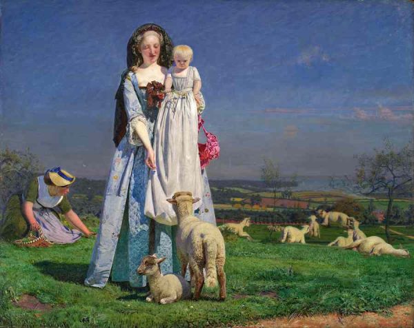 Ford Madox Brown, Pretty Baa-Lambs, 1851-59