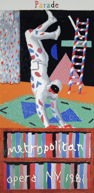 David Hockney, Parade, 1981. 