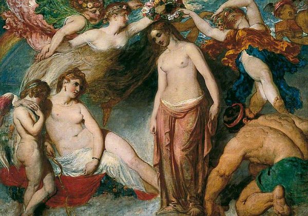 William Etty, Pandora Crowned by the Seasons, c. 1824-30