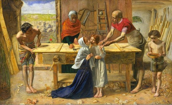 John Everett Millais, Christ in the House of His Parents, c. 1849