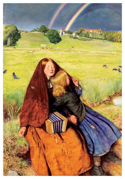 John Everett Millais, The Blind Girl, 1854-56