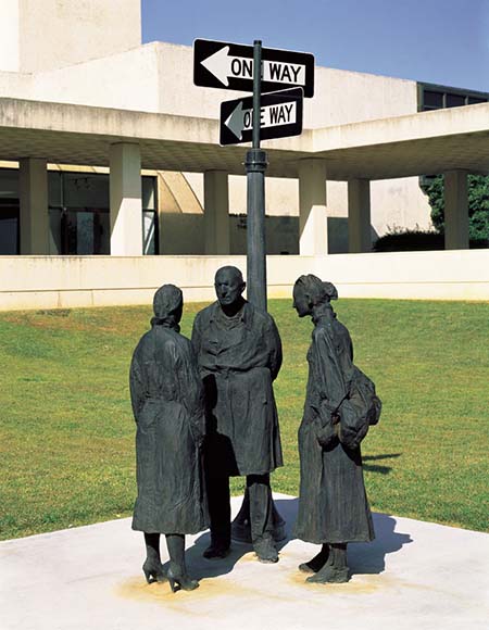 Chance-Meeting-By-George-Segal-1989-Modern-Art-Museum-Fort-Worth