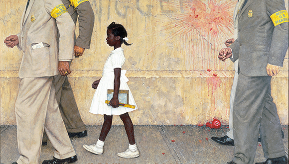 The Problem We All Live With, 1963 Norman Rockwell
