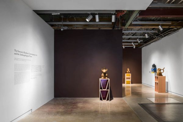 Installation view, The Sorcerer’s Burden: Contemporary Art and the Anthropological Turn