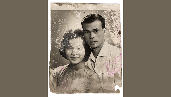 Brandon Tho Harris, Ông Ngoại, Bà Ngoại, Family Archive Image, Courtesy of the artist