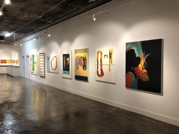Installation view at C7