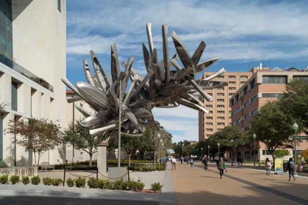 Nancy Rubins public art sculpture at UT Austin