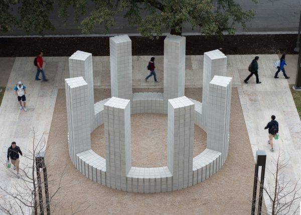 Sol LeWitt public art sculpture at UT Austin