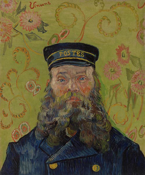 Vincent van Gogh. The Postman (Joseph-Étienne Roulin), 1889.