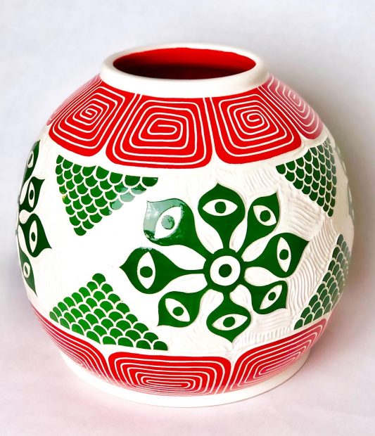 Ceramic art by Gabo Martinez