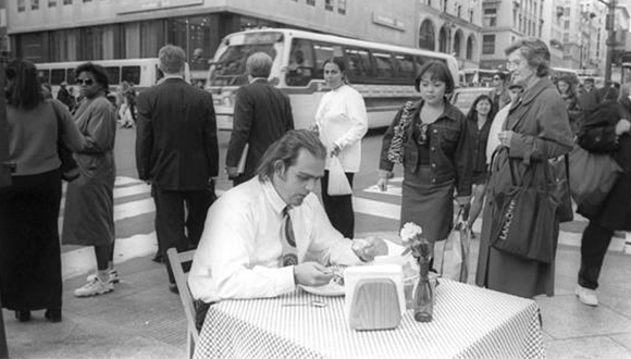 Pancho López's -Meal at 34th St and 6th Avenue-1998
