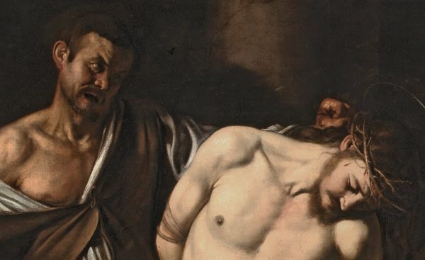 Caravaggio, The Flagellation of Christ (det.), 1607.