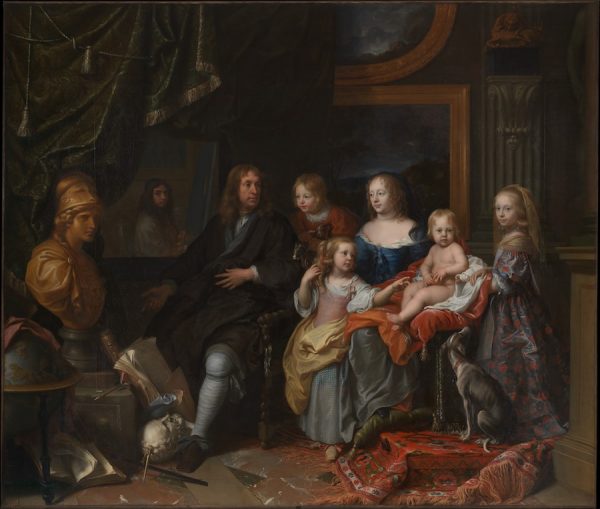 Charles Le Brun (French, 1619–1690). Everhard Jabach (1618–1695) and His Family, c. 1660. Oil on canvas, 110 1/4 x 129 1/8 in. (280 x 328 cm). The Metropolitan Museum of Art, New York, Purchase, Mrs. Charles Wrightsman Gift, 2014.