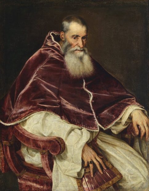 Titian, Pope Paul III, 1543. 