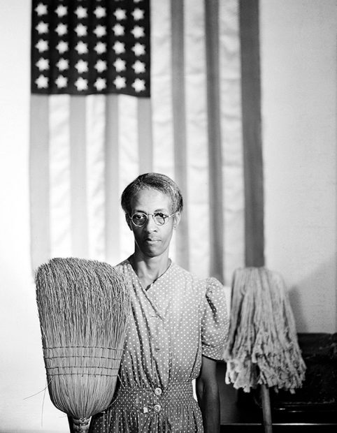 American Gothic, Gordon Parks, from a video slideshow of The Black Photography Annual volumes 1 - 4