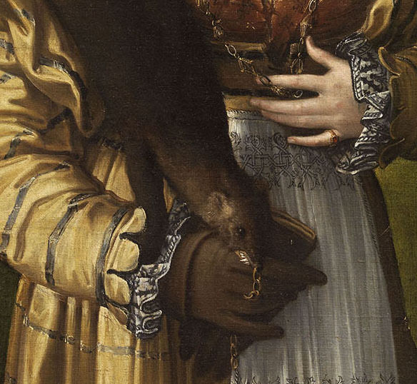Parmigianino, Antea (detail), c. 1535.