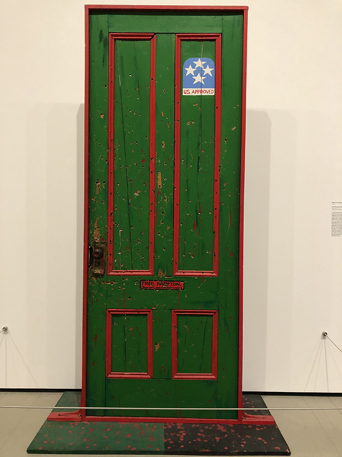Fred Hampton's Door II, 1974, by Dana C. Chandler-Photo Credit-Christopher Blayjpg