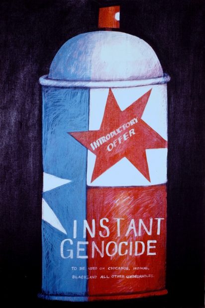 Felipe Reyes (b. 1944), Instant Genocide, c. 1971