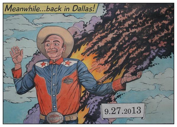 Brian Keith Jones, Meanwhile… Back in Dallas, 2013.