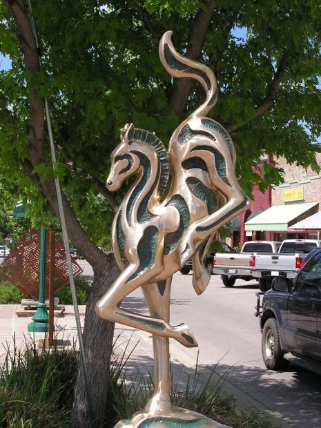 One_Trick_Pony-winner in 2019-2020 Georgetown Sculpture Tour