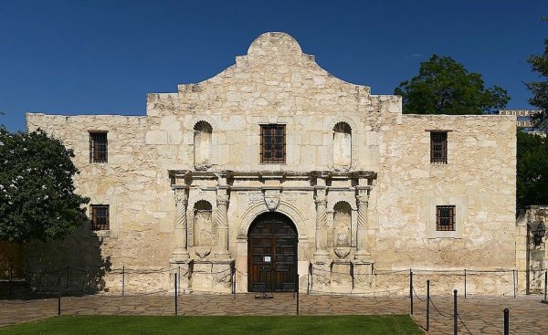 The Alamo Church building, from Wikipedia