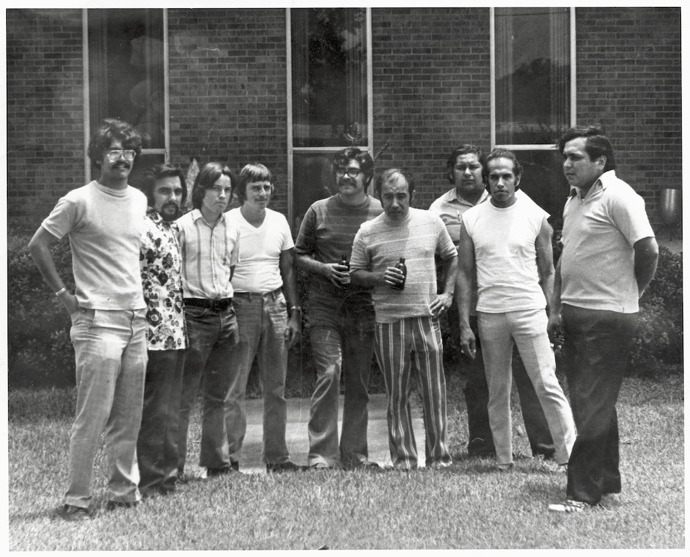 Con Safo group photograph, summer 1972.