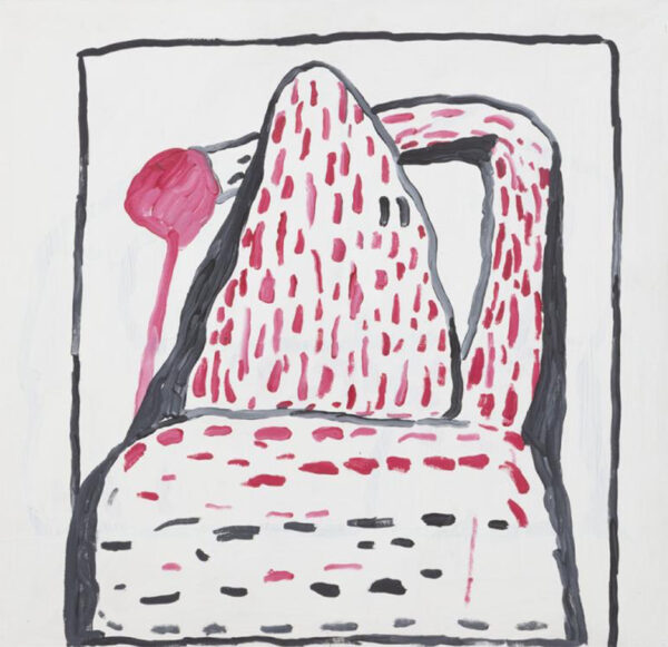 Untitled, Philip Guston 1969, Acrylic on panel Unframed: 30 × 32 in. (76.2 × 81.28 cm) Collection of the Modern Art Museum of Fort Worth, Gift of Musa and Tom Mayer. Object number: 2003.3
