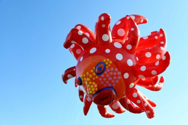 Macy's Thanksgiving Day Parade Kusama Balloon