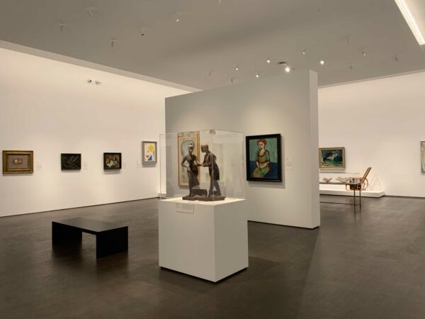 Modern art galleries at MFAH Kinder building