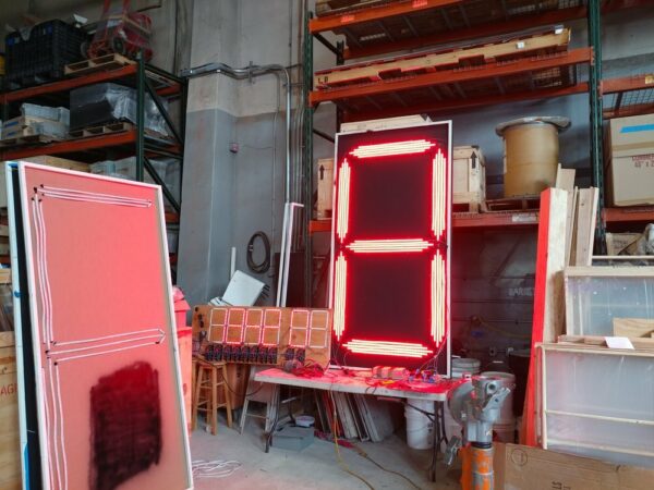 Remains Board Clock under construction in Barney’s studio- From Artnet