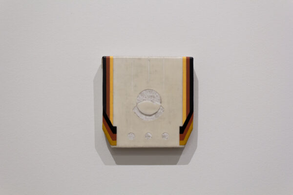 Bret Slater, "Erfurt", acrylic on linen, at Liliana Bloch Gallery in Dallas