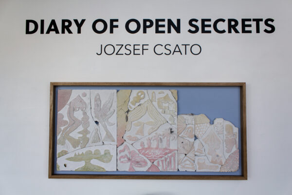 Jozsef Csato, Diary of Open Secrets, on view at Galleri Urbane in Dallas