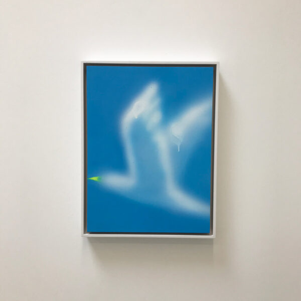 Kevin Ford, "Seagull 7", acrylic on panel in artist frame, at 12.26 in Dallas