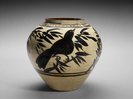 Chinese Jar with Birds from the Museum of Fine Arts Houston