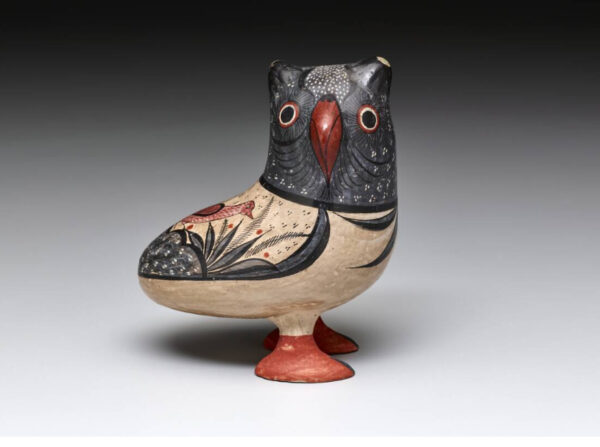 Owl figurine at the Dallas Museum of Art
