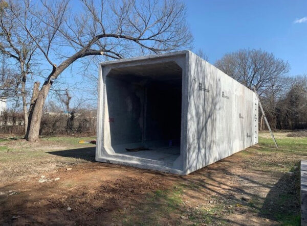 art space Co Lab Projects Concrete structure in Austin, Texas