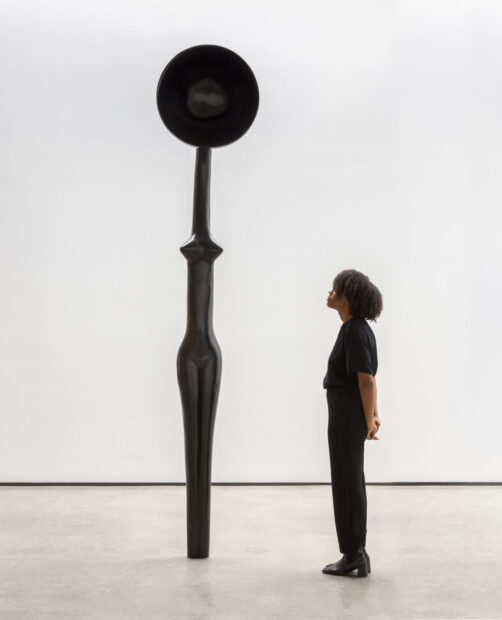 Simone Leigh's sculpture "Sentinel IV."