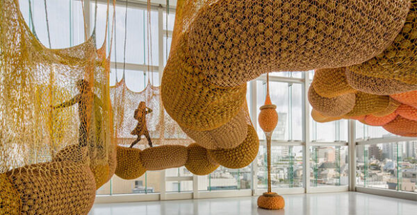 Ernesto Neto- SunForceOceanLife at the Museum of Fine Arts, Houston in Houston May 30 2021