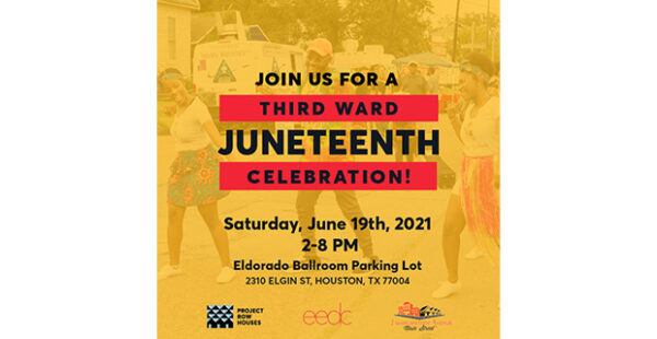 2021 Third Ward Juneteenth Celebration at the Eldorado Ballroom Parking Lot in Houston June 19 2021