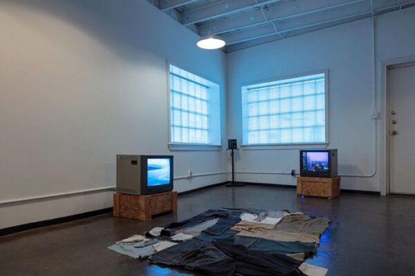 Francis Almendarez, The Potential Wanderer, video installation, February 2018